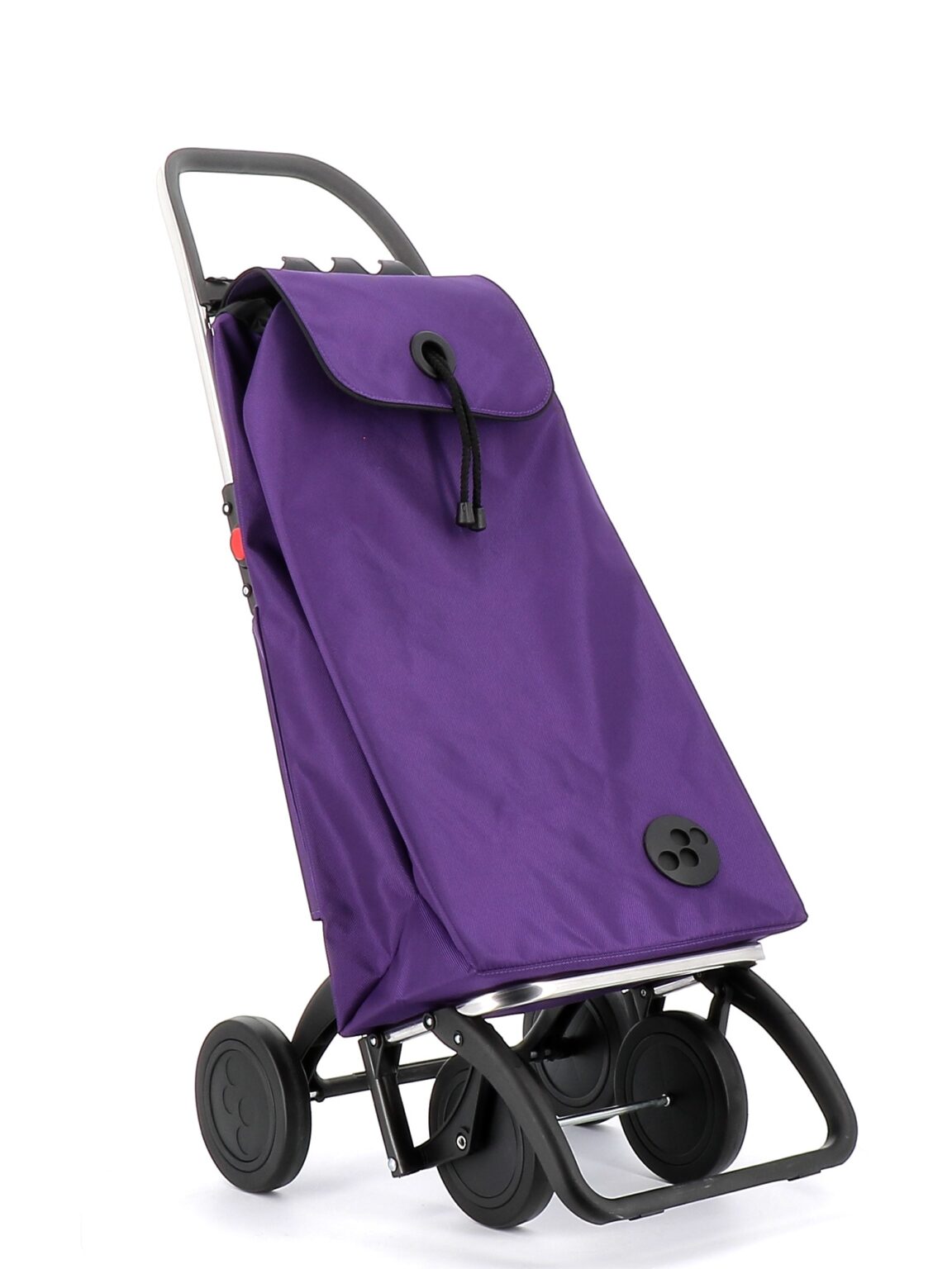 I-Max EcoiMax 4 Wheel 2 Swivelling Foldable Shopping Trolley Mandarina