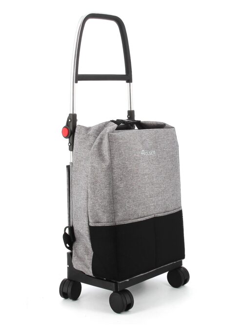 Rolser One Tweed T-Shop 4 Wheel Swivelling Foldable Shopping Trolley